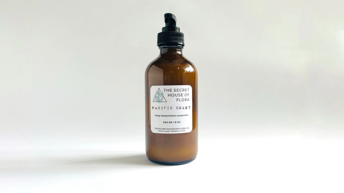 Pacific Coast Body Lotion | Canadian Botanical Lotion with Fir, Pine, Cedarwood + Eucalyptus