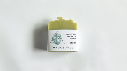 Prairie Sage Handmade Soap Bar | Herbal Cold Process Bar | Natural Boho Gift