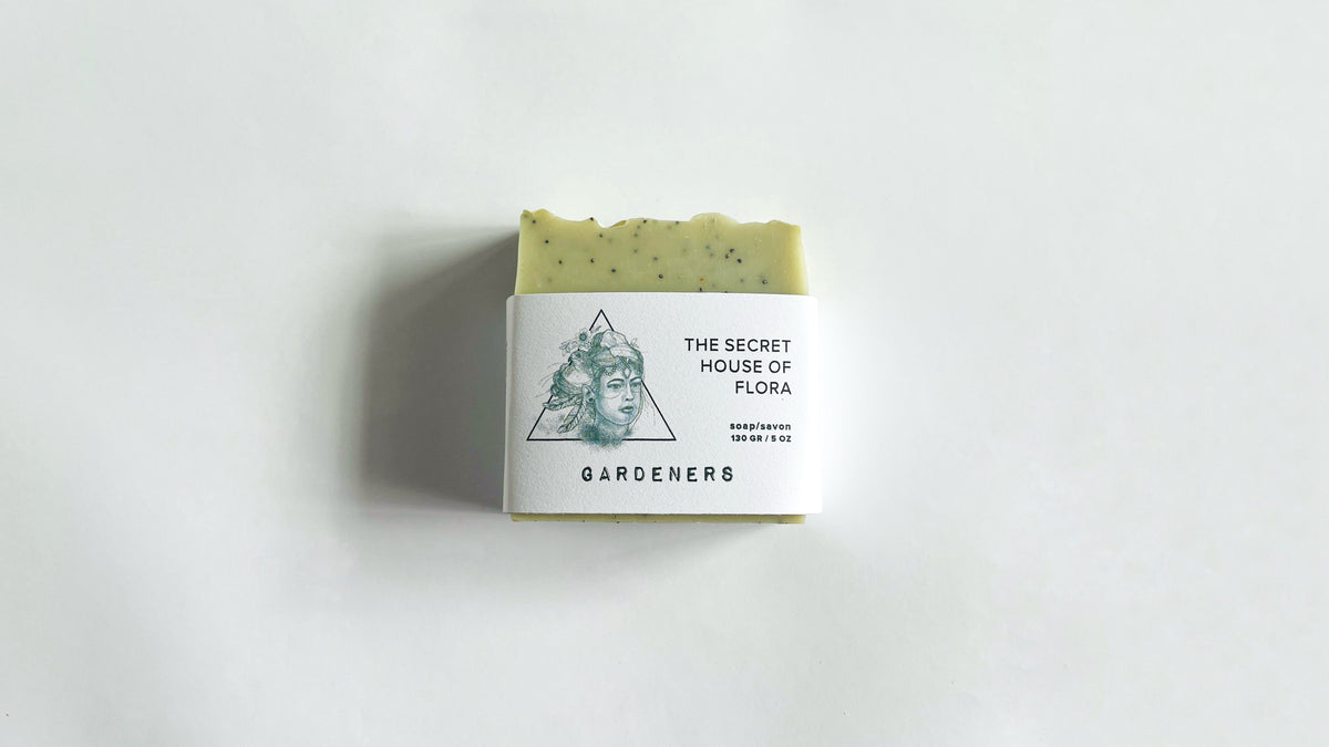 Exfoliating Gardeners Hand Soap Bar | Lavender & Sage Cold Process | Natural Gift for Gardeners
