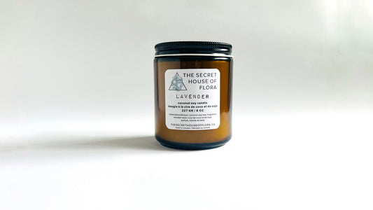 Lavender Coconut Soy Candle