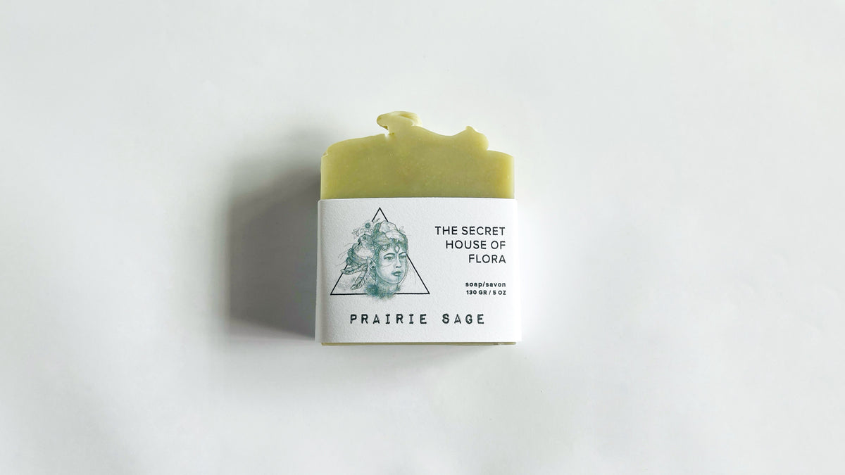 Prairie Sage Handmade Soap Bar | Herbal Cold Process Bar | Natural Boho Gift